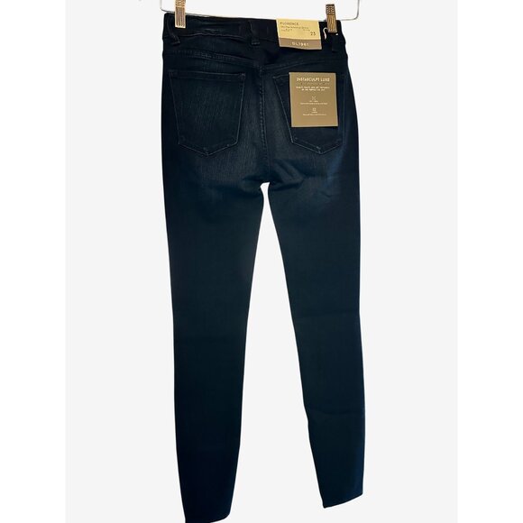 DL1961 Wooster Womens Skinny Jeans Size 23 Dark Wash Stretch Denim Florence Mid - Picture 6 of 11